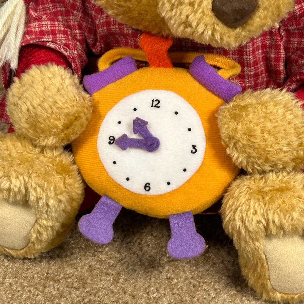 Vintage Hallmark Crayola Storybook Friends Bedtime Benson Bear - Picture 3 of 10
